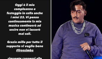 Simba La Rue compie 23 anni, il messaggio dal carcere: &quot;Festeggio in cella&quot;