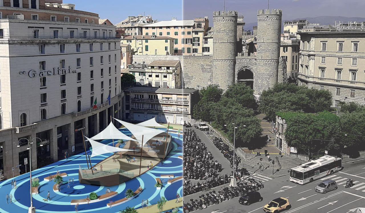 La trasformazione di Piazza Dante, ritorna l’idea di un mega parcheggio ...