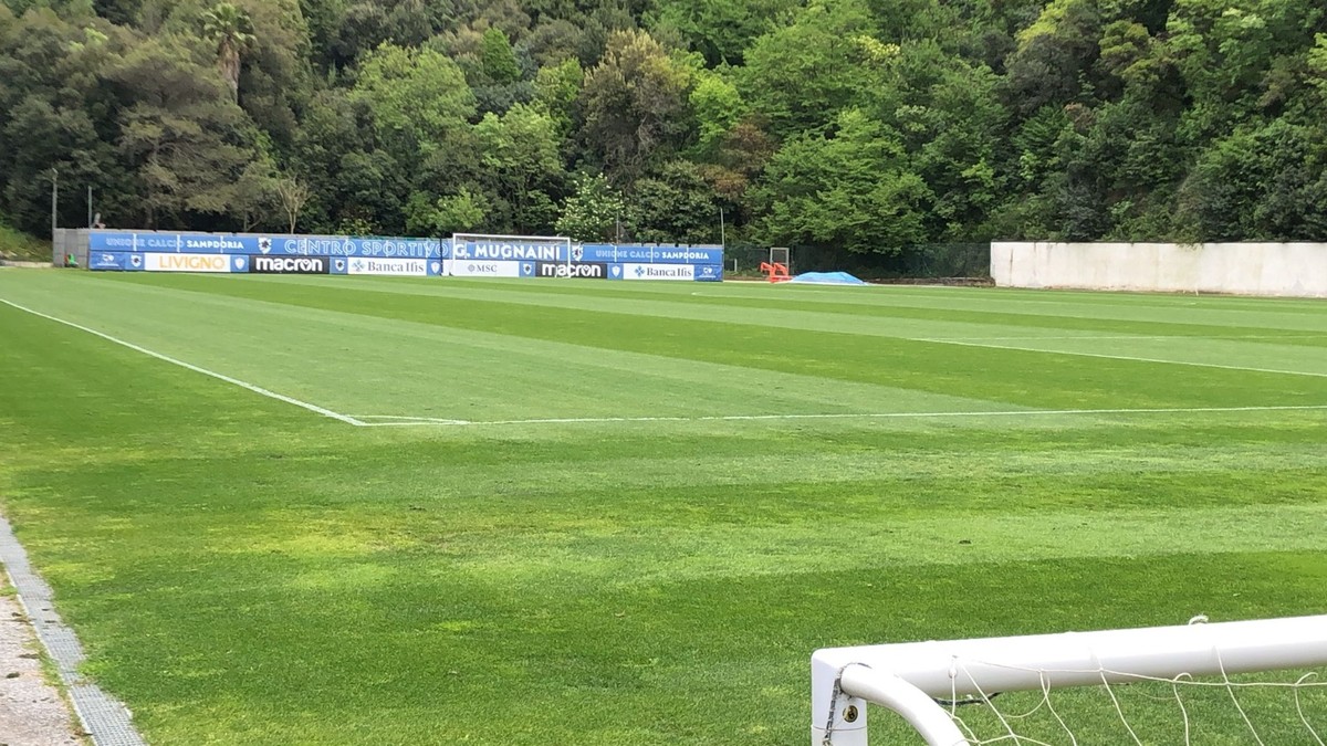 Sampdoria, Roberto Mancini è arrivato al Mugnaini di Bogliasco