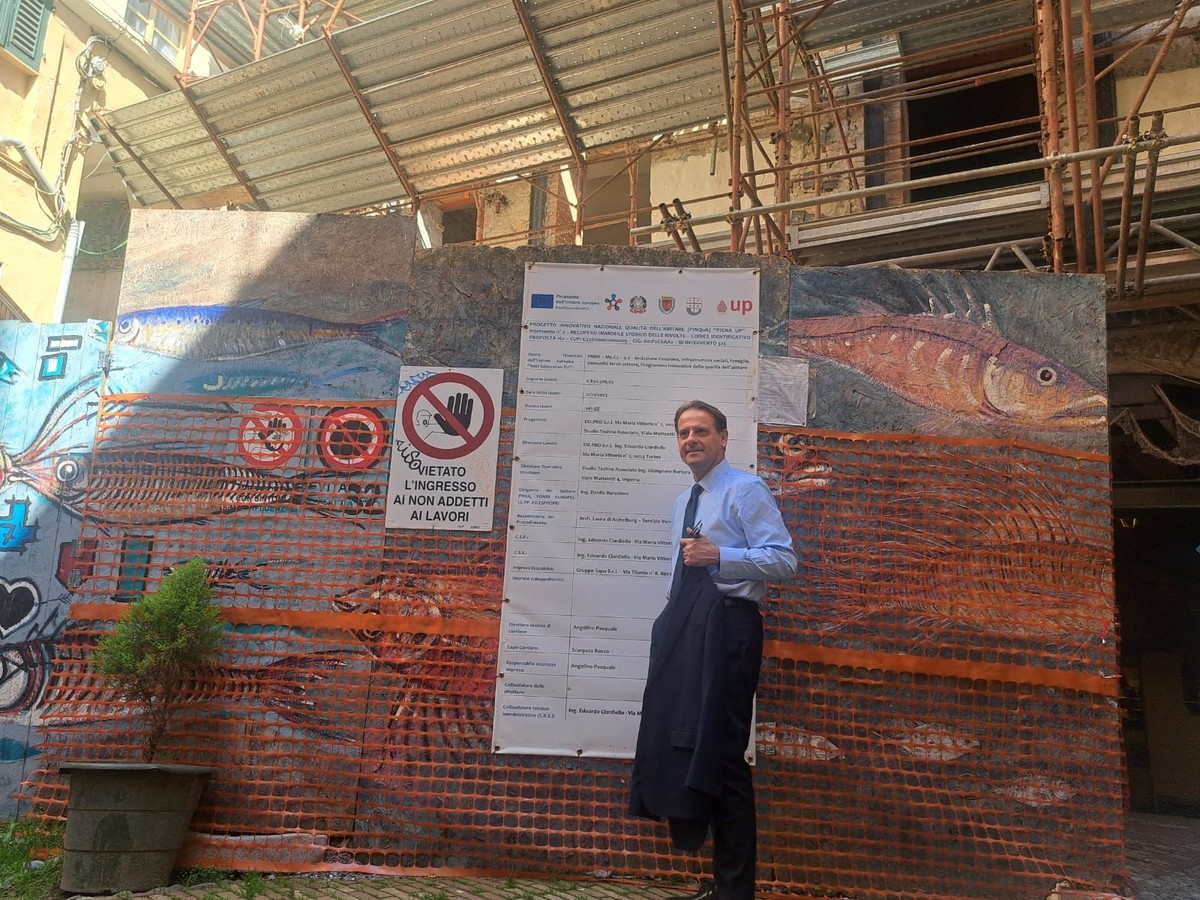 Urbanistica, l'assessore Scajola alla Pigna di Sanremo per i primi cantieri del progetto Pinqua Urbanistica, l'assessore Scajola alla Pigna di Sanremo per i primi cantieri del progetto Pinqua