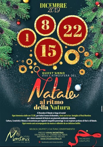 Ai Vivai Montina di Cisano il Natale segue il ritmo della Natura Ai Vivai Montina di Cisano il Natale segue il ritmo della Natura