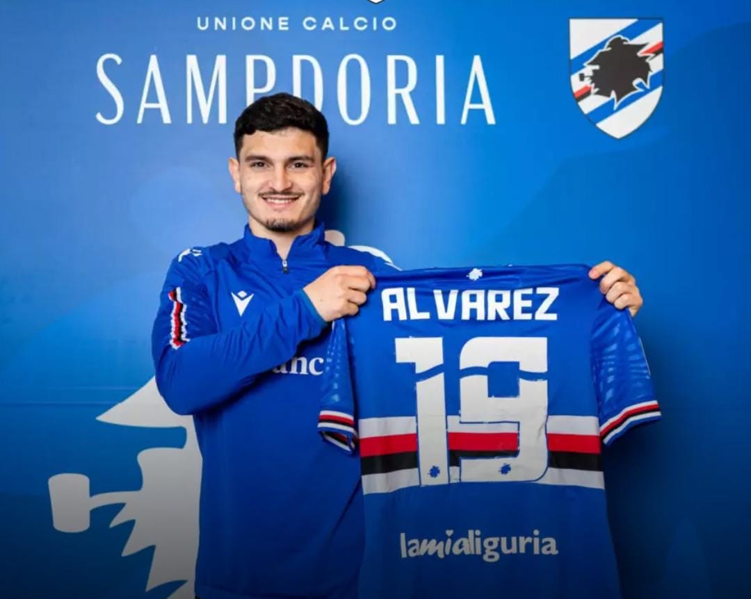 Samp, ufficiale il prestito dal Sassuolo di Alvarez: vestirà la maglia numero 19
