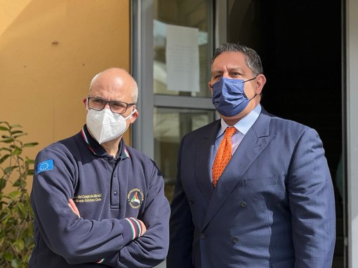 Ucraina, il capo della Protezione Civile Curcio in visita alla residenza Santa Dorotea (Foto)