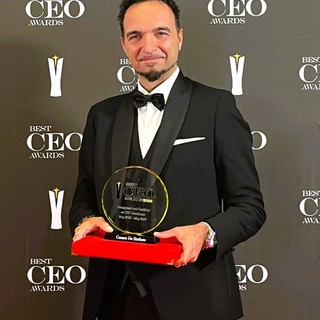Cesare De Stefano premiato a Madrid per Leadership &amp; Innovation  al Best CEO Awards di Madrid