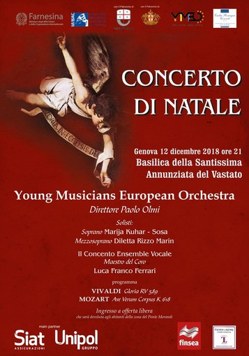 Si concluderà il 12 a Genova il "tour" della Young Musicians European Orchestra