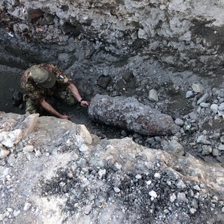 Il genio guastatori dell'esercito neutralizza ordigno bellico a Sampierdarena