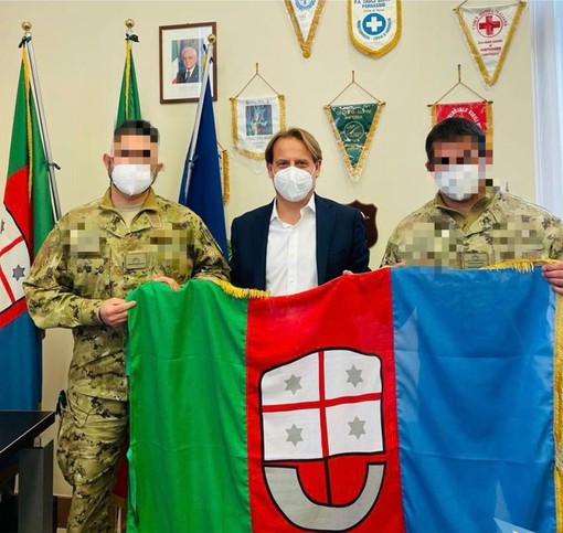 Gli incursioni del Comsubin in visita in Regione