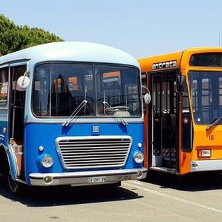 Autobus d’epoca in sfilata: domani la passerella da De Ferrari