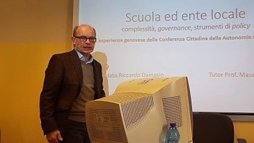 Riccardo Damasio, già funzionario del Comune di Genova Riccardo Damasio, già funzionario del Comune di Genova