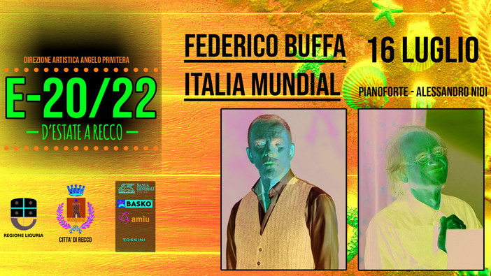 Recco - Federico Buffa racconta l'Italia Mundial: il trionfo della nazionale azzurra in Spagna nel 1982 Recco - Federico Buffa racconta l'Italia Mundial: il trionfo della nazionale azzurra in Spagna nel 1982