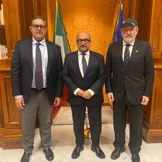 Toti e Bucci hanno incontrato a Roma il ministro della Cultura Gennaro Sangiuliano