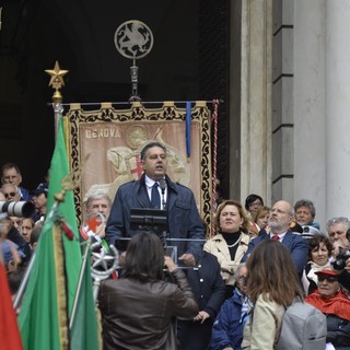 Toti per il 25 Aprile: "Oggi a Genova lo spirito della Resistenza"