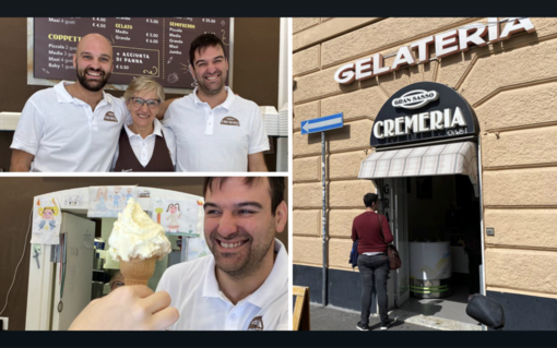 Le migliori gelaterie genovesi - La più votata sui social è la Cremeria Gran Sasso in piazza Paolo da Novi (Foto e Video)