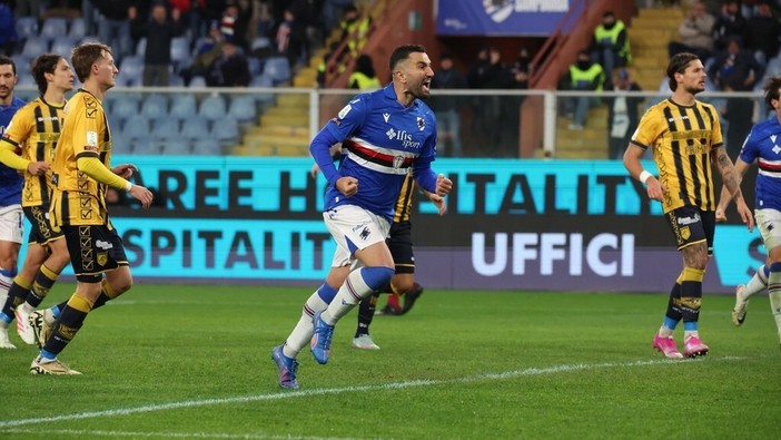 Coda, guiderà l'attacco della Samp anche contro la Reggiana (Foto G. Siri)