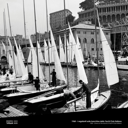 &quot;Genova capitale della vela. L'archivio Leoni omaggia The Ocean Race&quot;, al Galata la mostra fino al 2 luglio
