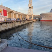 I cantieri Mariotti debuttano nella Marina Militare: varata la nave Olterra I cantieri Mariotti debuttano nella Marina Militare: varata la nave Olterra