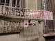 L’aula è occupata in solidarietà del popolo palestinese, salta la presentazione della rivista universitaria