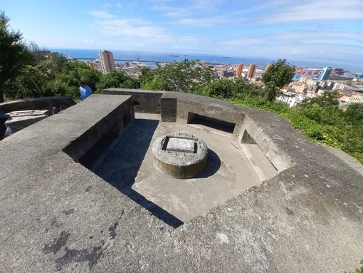Riqualificazione di Forte Belvedere, Bucci: “Completate tutte le operazioni di pulizia”