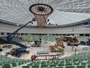 Waterfront, prende forma il nuovo Palasport: le immagini delle nuove tribune