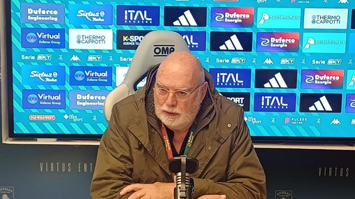 Entella show nel derby, serata storica anche per il patron Gozzi: "Soddisfazione enorme, ma non possiamo riempire lo stadio solo contro Samp o Sestri Levante..."