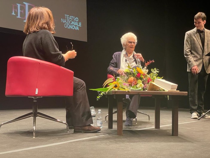 Liliana Segre a Genova: “Non ho mai trovato la parola giusta per descrivere Auschwitz”