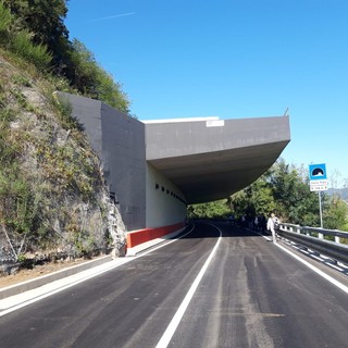 Riapre la strada della Ripa: conclusa la galleria di 158 metri a protezione della viabilità