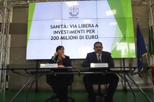In arrivo 200 milioni di investimenti per la sanità ligure in infrastrutture, rinnovo macchinari e servizi
