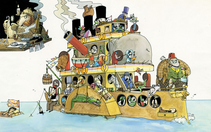 STOP, la XVII Mostra Internazionale di illustratori contemporanei a Castello D'Albertis STOP, la XVII Mostra Internazionale di illustratori contemporanei a Castello D'Albertis