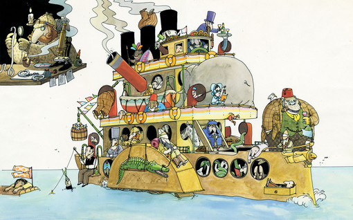 STOP, la XVII Mostra Internazionale di illustratori contemporanei a Castello D'Albertis