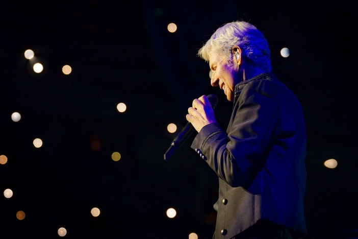 Claudio Baglioni in tour a Genova nel suo ultimo anno in scena