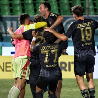 Entella, pareggio allo scadere contro un ottimo Cesena. È un punto d'oro
