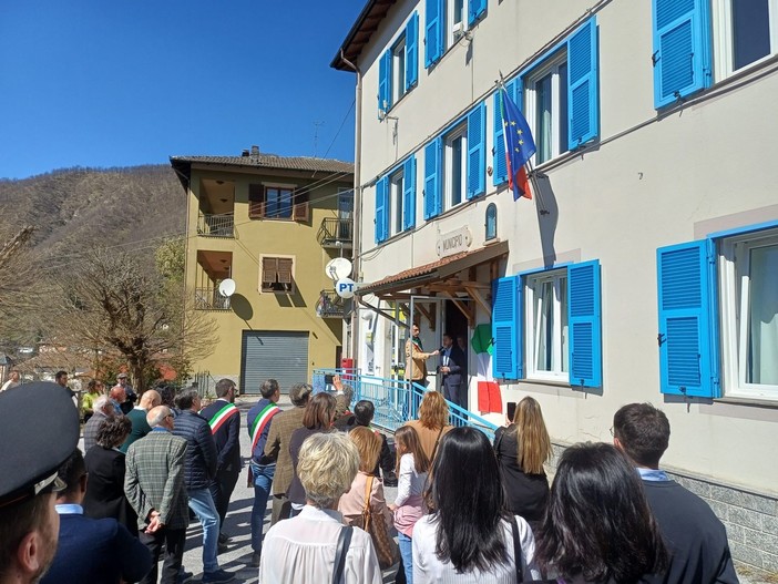 Inaugurati interventi di riqualificazione del territorio e nuovi servizi a Vobbia