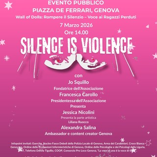 Giornata internazionale della donna: Genova e Portofino in campo con Wall of Dolls contro la violenza di genere Giornata internazionale della donna: Genova e Portofino in campo con Wall of Dolls contro la violenza di genere