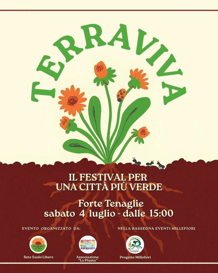 Terraviva porta al Forte Tenaglie il festival per una Genova più verde Terraviva porta al Forte Tenaglie il festival per una Genova più verde