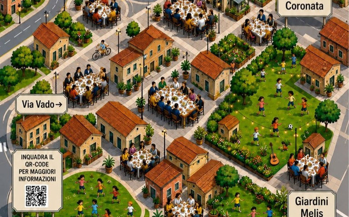 Da via Vado ai giardini Melis e Coronata, il pranzo diventa diffuso: nel Medio Ponente la comunità si costruisce a tavola Da via Vado ai giardini Melis e Coronata, il pranzo diventa diffuso: nel Medio Ponente la comunità si costruisce a tavola