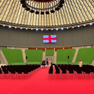 Infortunio al cantiere del nuovo Palasport: area sequestrata