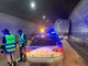 A7, tir perde il controllo in galleria: ferito il conducente