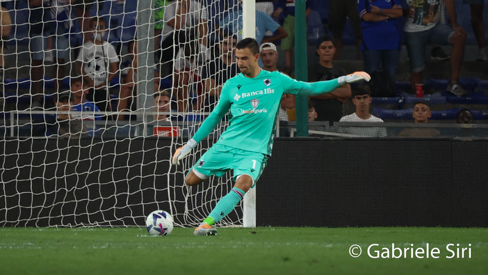 Audero nulla ha potuto sul rigore di Pellegrini (Foto di Gabriele Siri)