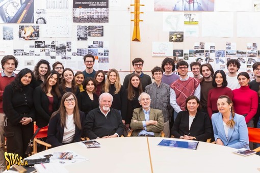 Antonio Ricci in cattedra con Renzo Piano al Politecnico di Milano Antonio Ricci in cattedra con Renzo Piano al Politecnico di Milano