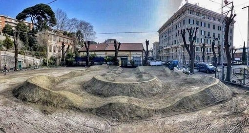 Sestri, in via Merano arriva la pista per mountain bike più grande della città
