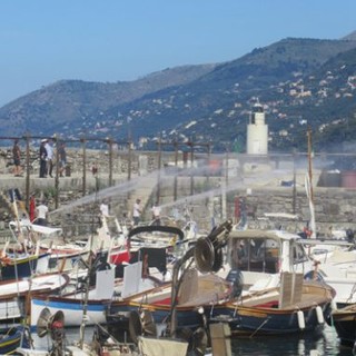 Esercitazione antincendio conclusa con successo nel porto di Camogli