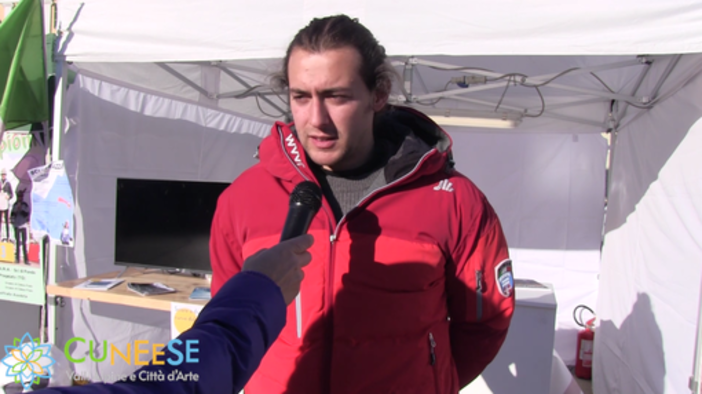 A Garessio 2000 un tapis roulant per i bimbi illuminato per la sera (Video)