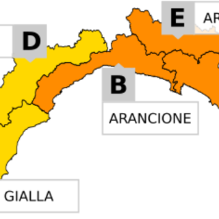 Meteo: è scattata l'allerta arancione sulla Liguria di centro-est
