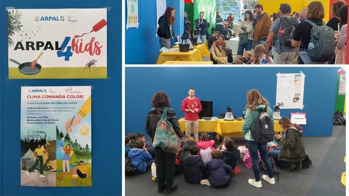 Arpal al Festival della Scienza con due appuntamenti: Clima Comanda Color! e Arpal4Kids Arpal al Festival della Scienza con due appuntamenti: Clima Comanda Color! e Arpal4Kids