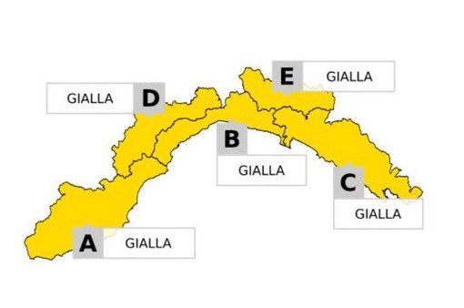 Maltempo in arrivo, sulla Liguria sarà allerta gialla per temporali
