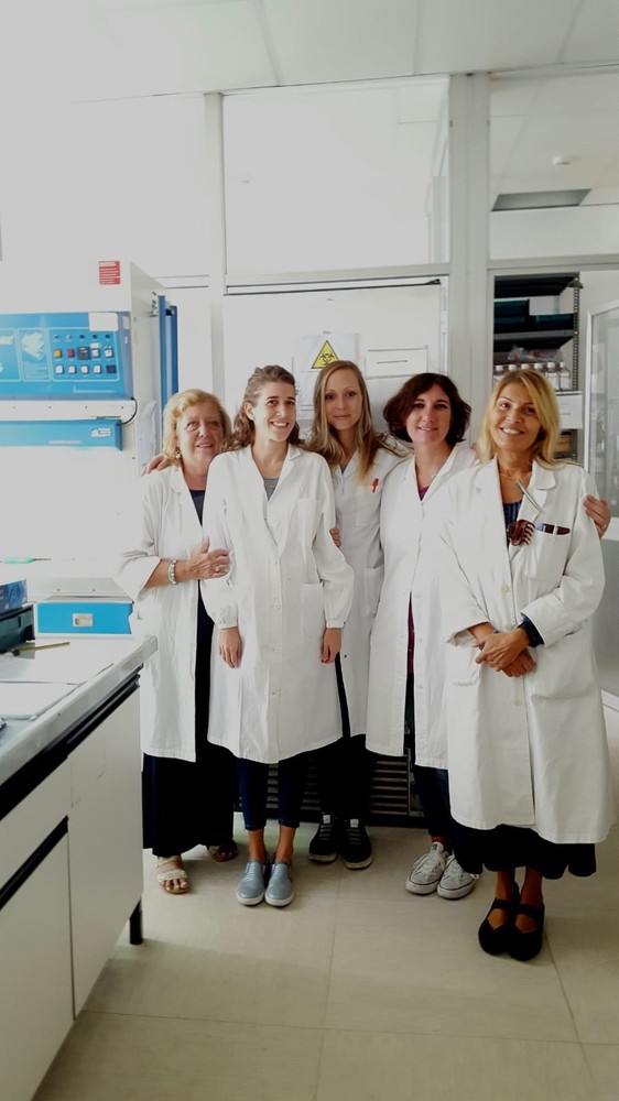 Da sinistra: Anna Maria Bassi, Sara Tirendi, Stefania Vernazza, Chiara Scanarotti e Susanna Penco