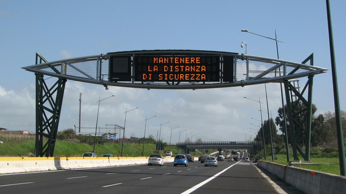 Autostrade: i cantieri sulla rete ligure fino al 28 maggio