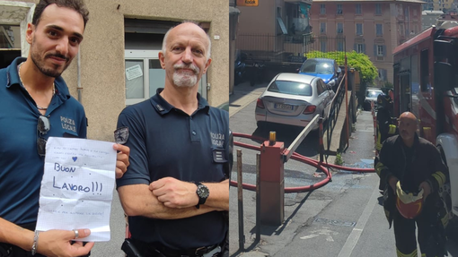 Palazzo in fiamme e residenti anziani intrappolati: decisiva la collaborazione sul campo tra Polizia Locale e Vigili del Fuoco Palazzo in fiamme e residenti anziani intrappolati: decisiva la collaborazione sul campo tra Polizia Locale e Vigili del Fuoco