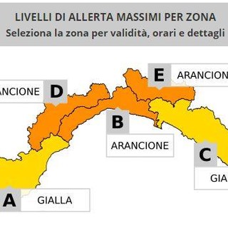 Meteo, emanata allerta per neve anche nel genovese