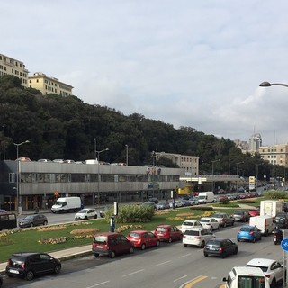 In completamento le aiuole di viale Brigate Partigiane